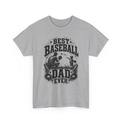 Best Dad BASEBALL – Gildan 5000 T-Shirt | 239a-v2