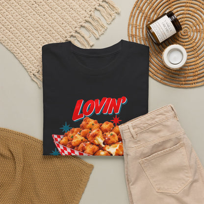 Lovin’ Cheese Curds & Summer Nights – Gildan 5000 T-Shirt | 002a-v2
