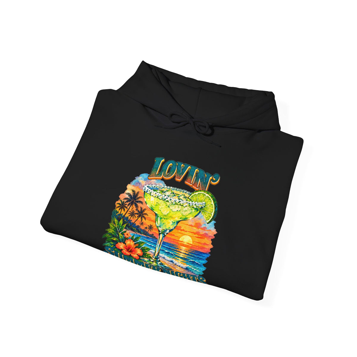 Lovin’ Summer Nights Margarita – Gildan 18500 Hoodie | 001a-v2