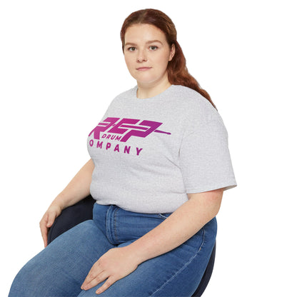 RCP Drum Company T-Shirt | Pink Logo