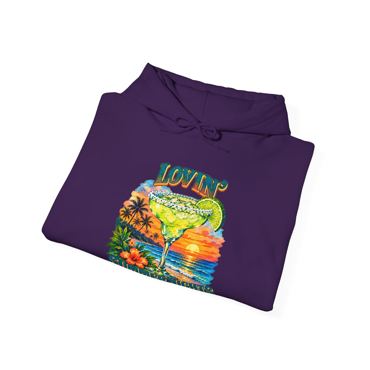 Lovin’ Summer Nights Margarita – Gildan 18500 Hoodie | 001a-v2