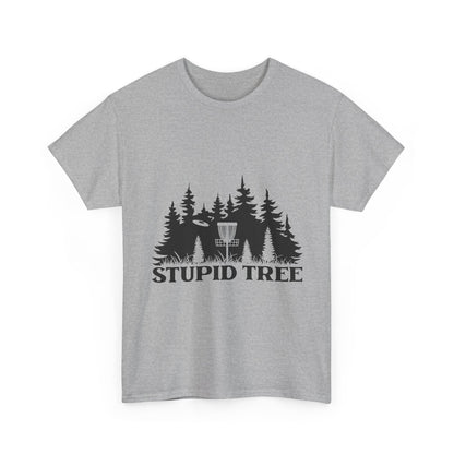 Stupid Tree Disc Golf T-Shirt | Funny Disc Golfer Tee