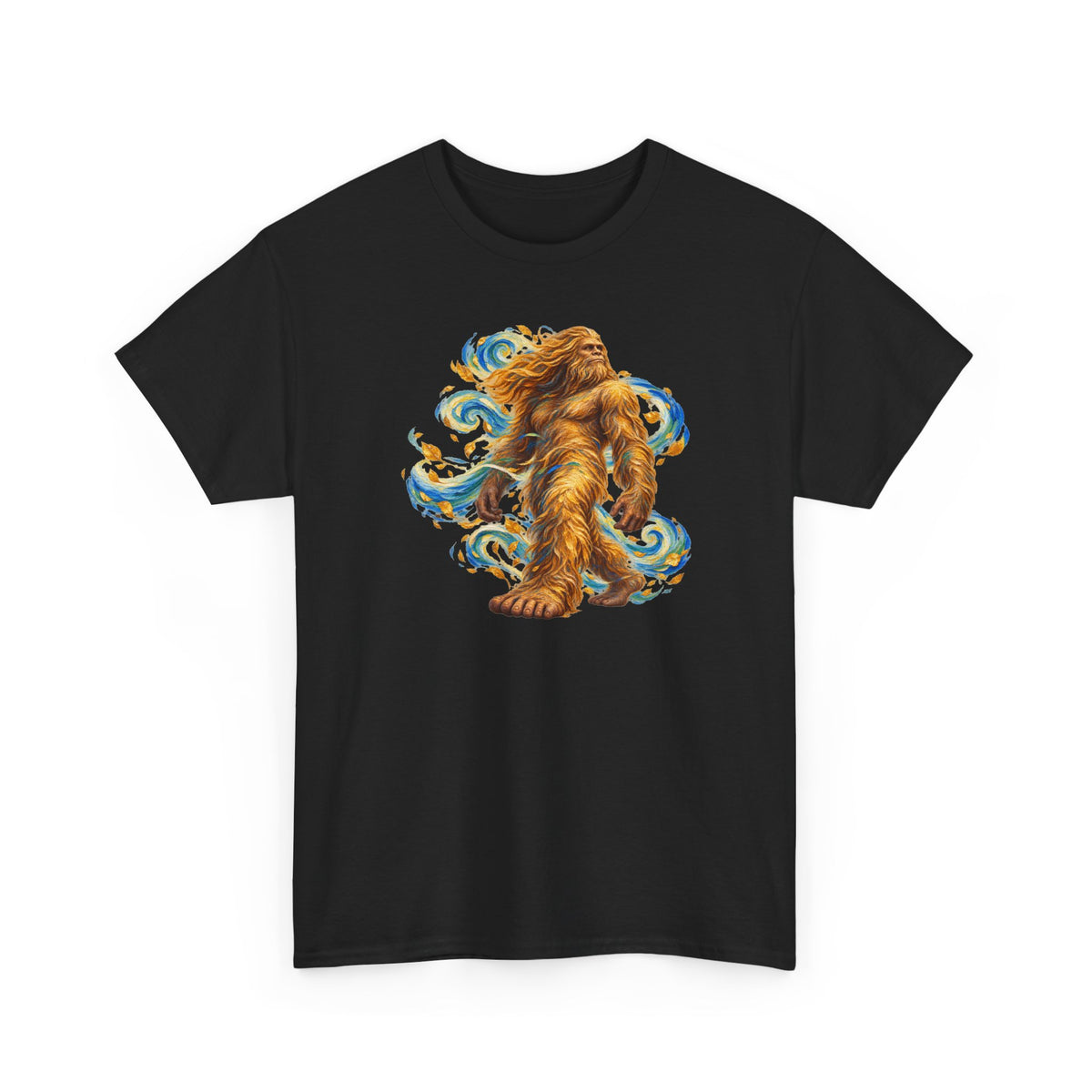 Golden Wind Sasquatch Portrait T-Shirt
