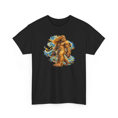 Golden Wind Sasquatch Portrait T-Shirt