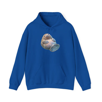 Plump Manatee Paddle Float Pullover Hoodie