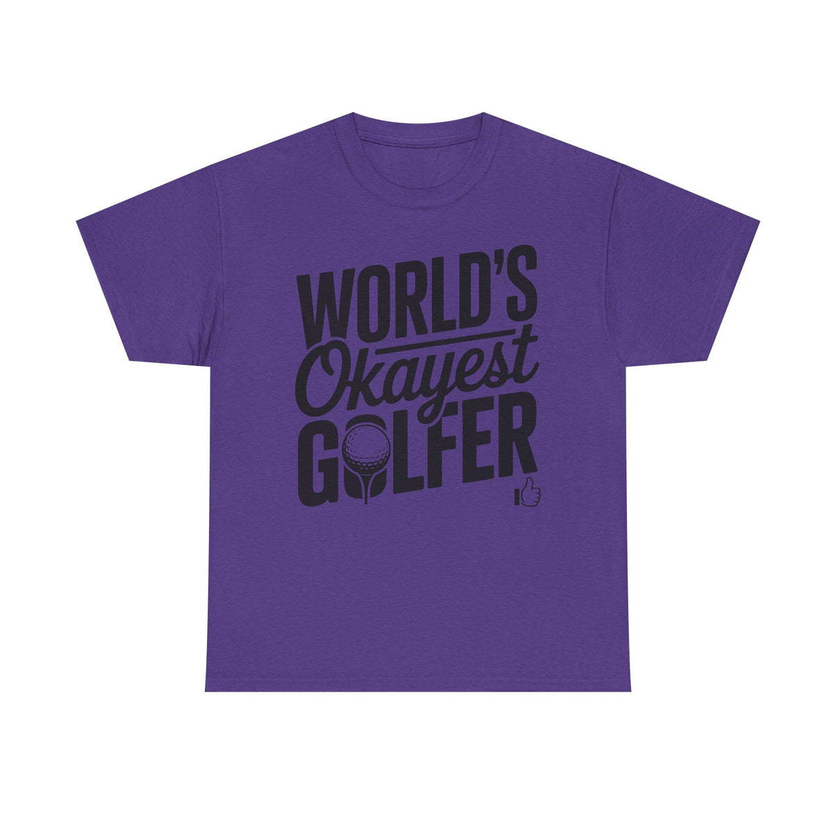 World’s Okayest Golfer T-Shirt | Funny Golf Gift Tee