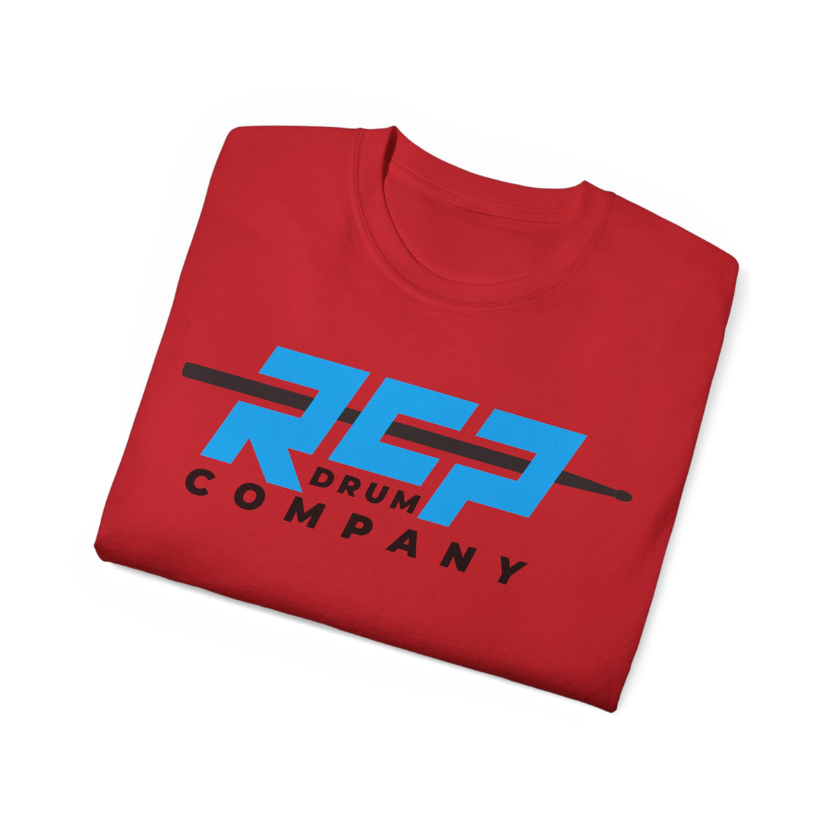 RCP Drum Company T-Shirt | Blue Logo