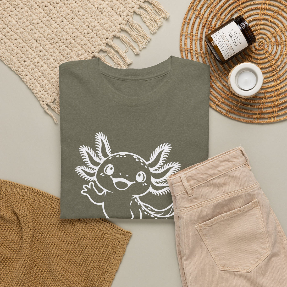 Little Wave Axolotl T-Shirt