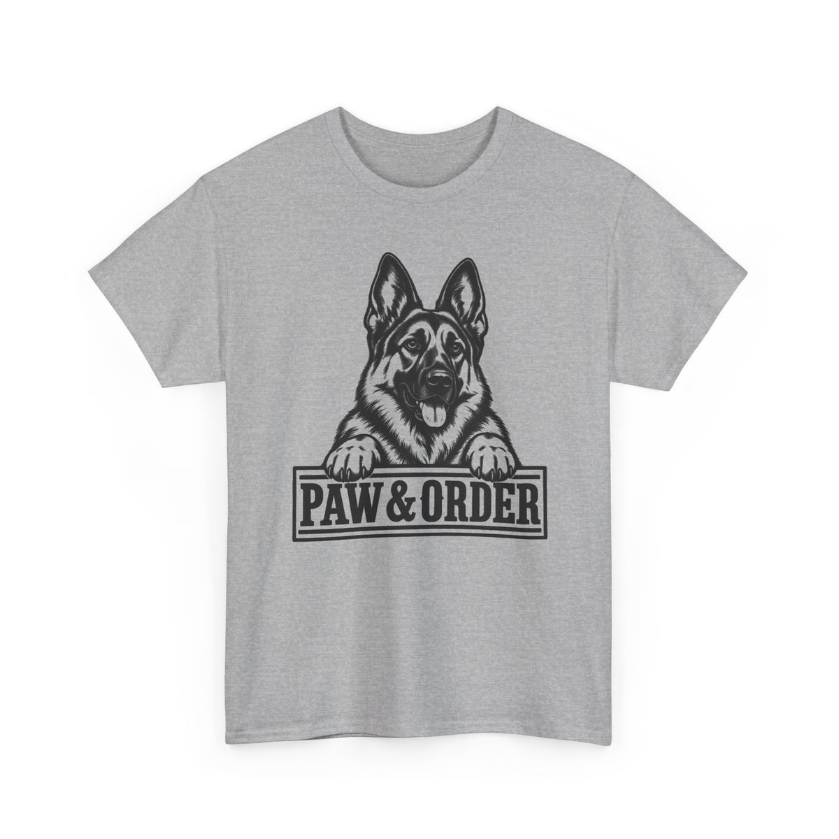 Paw and Order – Gildan 5000 T-Shirt | 111a-v2