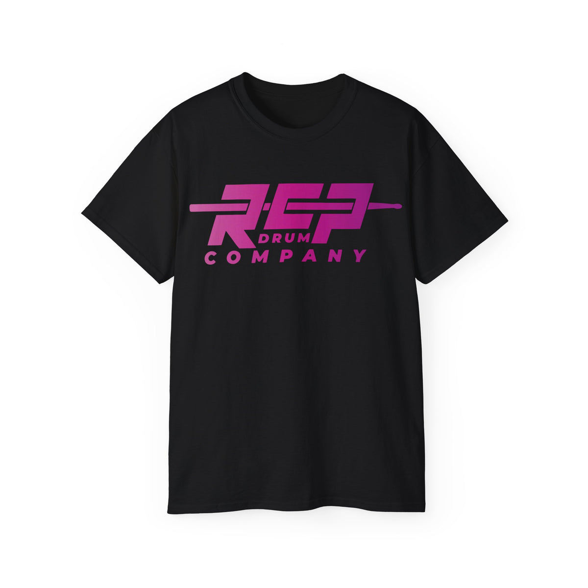 RCP Drum Company T-Shirt | Pink Logo