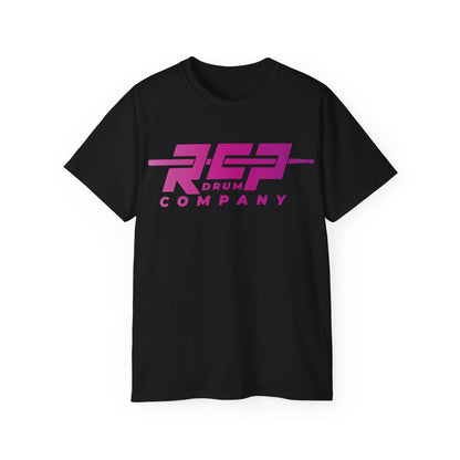 RCP Drum Company T-Shirt | Pink Logo