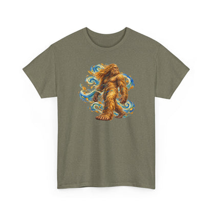Golden Wind Sasquatch Portrait T-Shirt