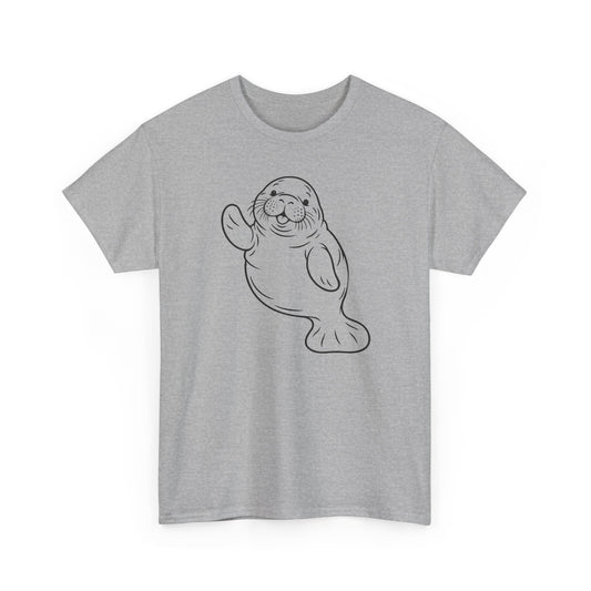 Waving chubby manatee T-Shirt