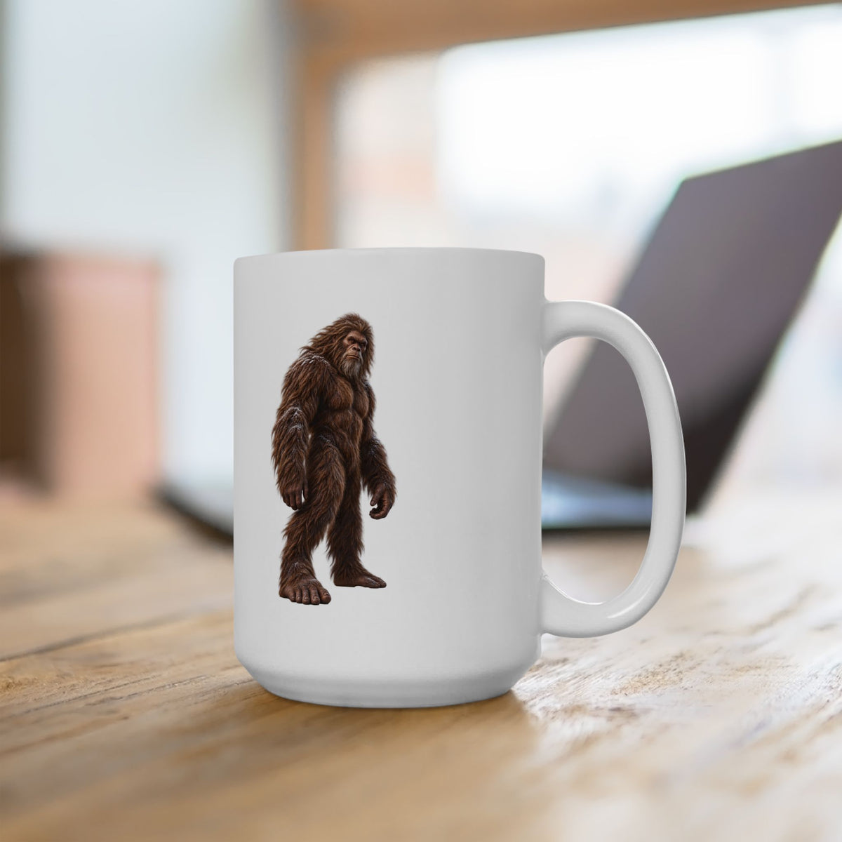 Frost-Touched Alpine Sasquatch Mug
