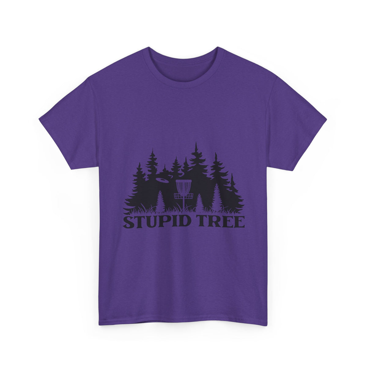 Stupid Tree Disc Golf T-Shirt | Funny Disc Golfer Tee