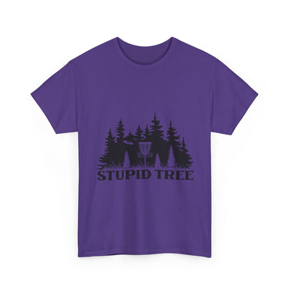 Stupid Tree Disc Golf T-Shirt | Funny Disc Golfer Tee