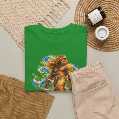 Golden Wind Sasquatch Portrait T-Shirt