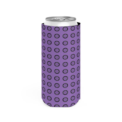 Walter Slim Can Cooler | Purple | 12 oz Fit