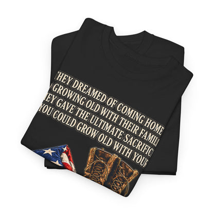 The Ultimate Sacrifice – Gildan 5000 T-Shirt | 064-R1