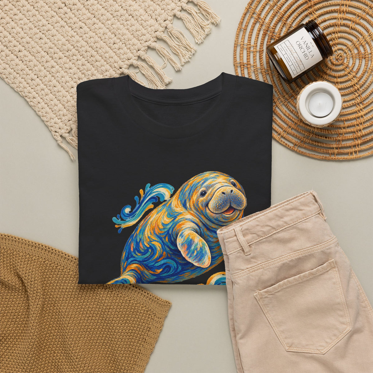 Golden Drift Manatee T-Shirt