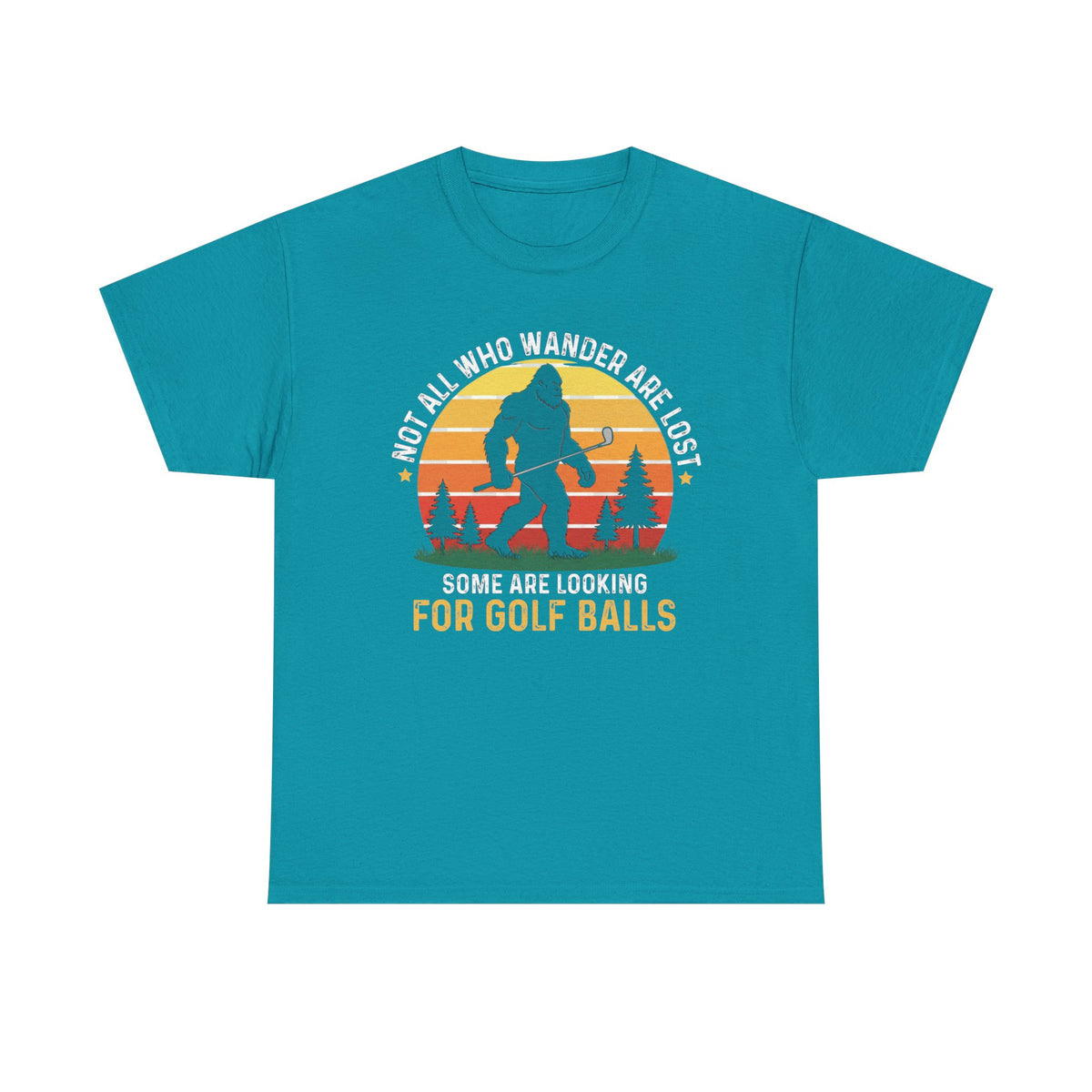 Looking for Golf Balls T-Shirt | Not All Who Wander Are Lost Tee