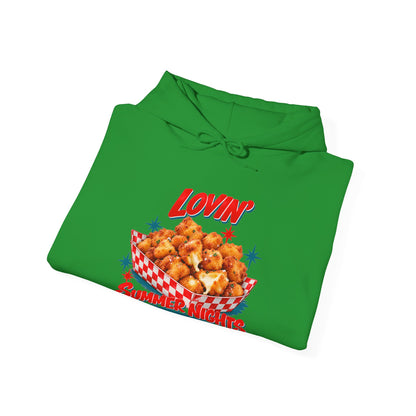 Lovin’ Cheese Curds & Summer Nights – Gildan 18500 Hoodie | 002a-v2