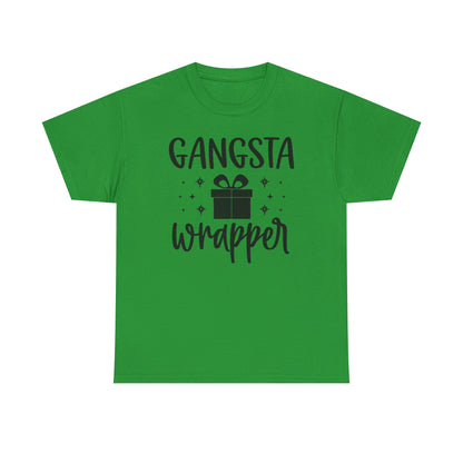 Gangsta Wrapper T-Shirt | Funny Christmas Gift-Wrapping Tee