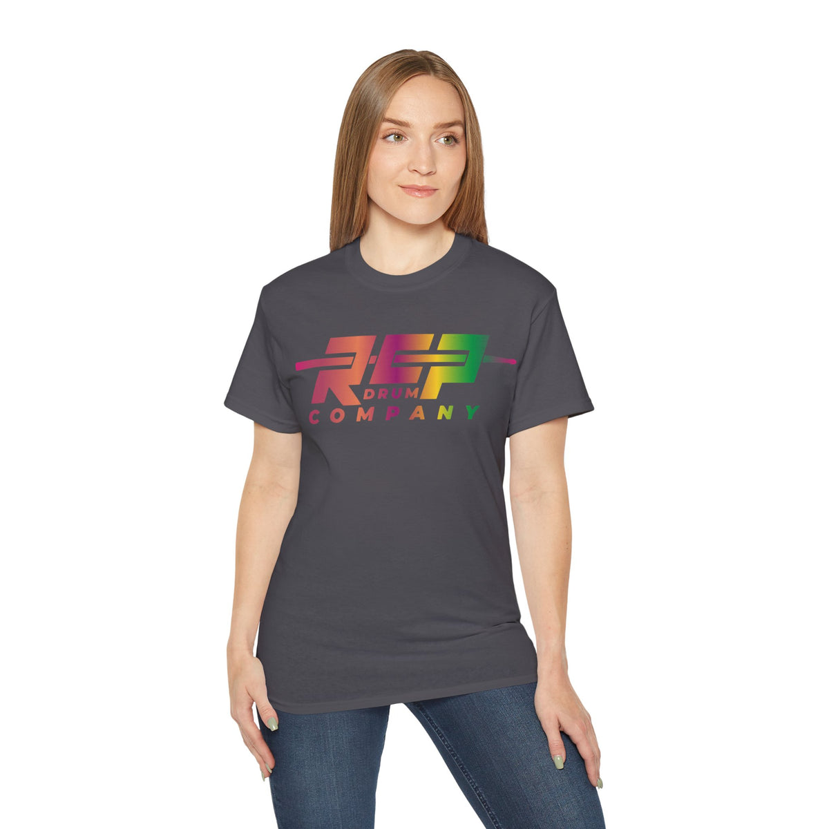 RCP Drum Company T-Shirt | Rainbow Logo