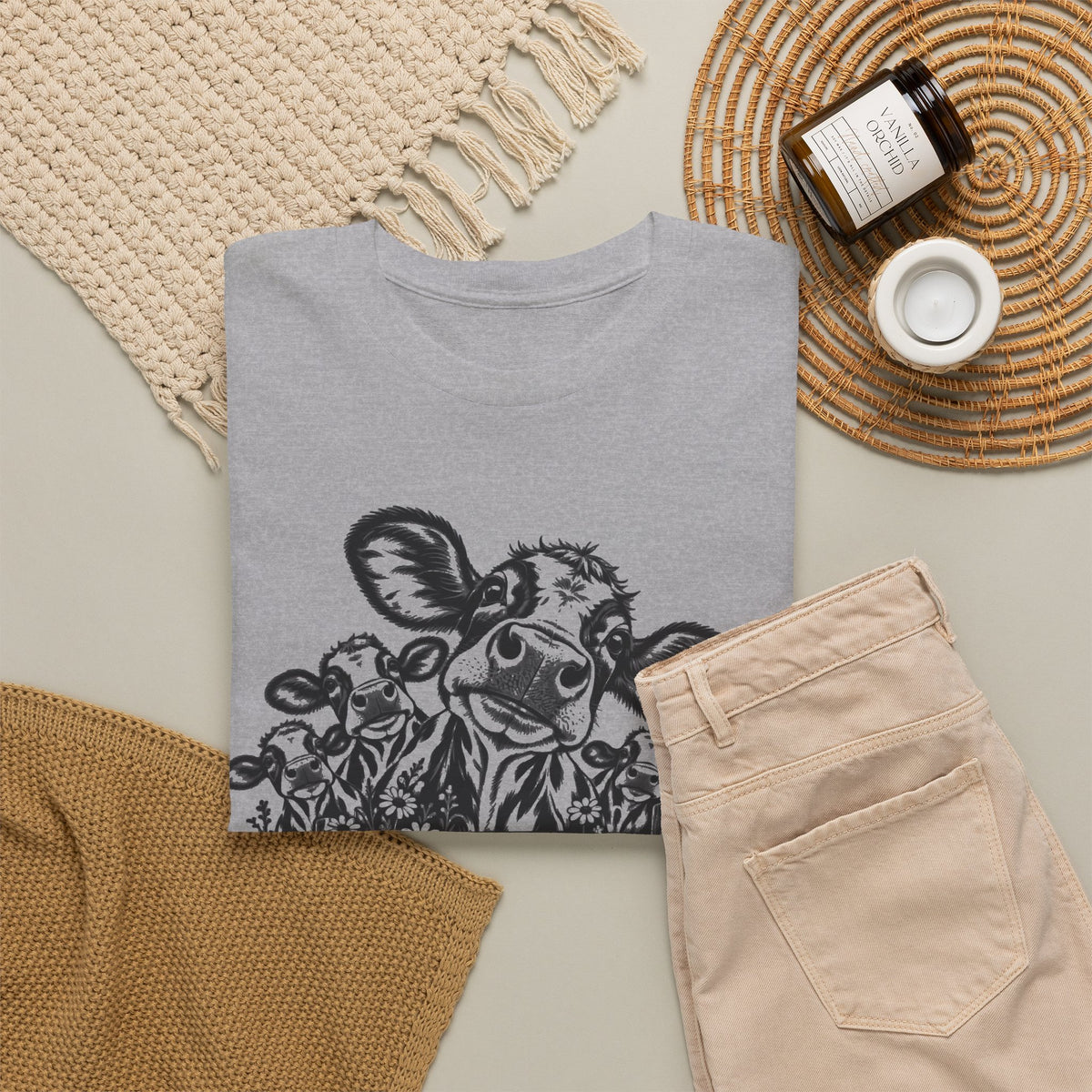 I Know You Herd Me – Cow – Gildan 5000 T-Shirt | 138a