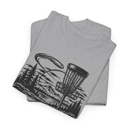 Best Dad by Par – One-Color Disc Golf Gildan 5000 T-Shirt | 043a