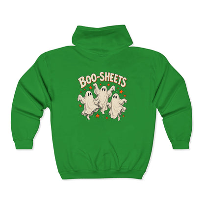 Boo-Sheets – Gildan 18600 Zip-Up Hoodie | 037
