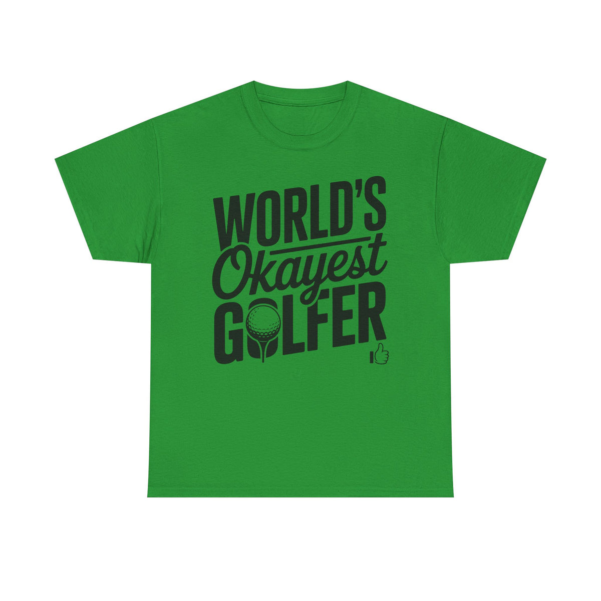 World’s Okayest Golfer T-Shirt | Funny Golf Gift Tee