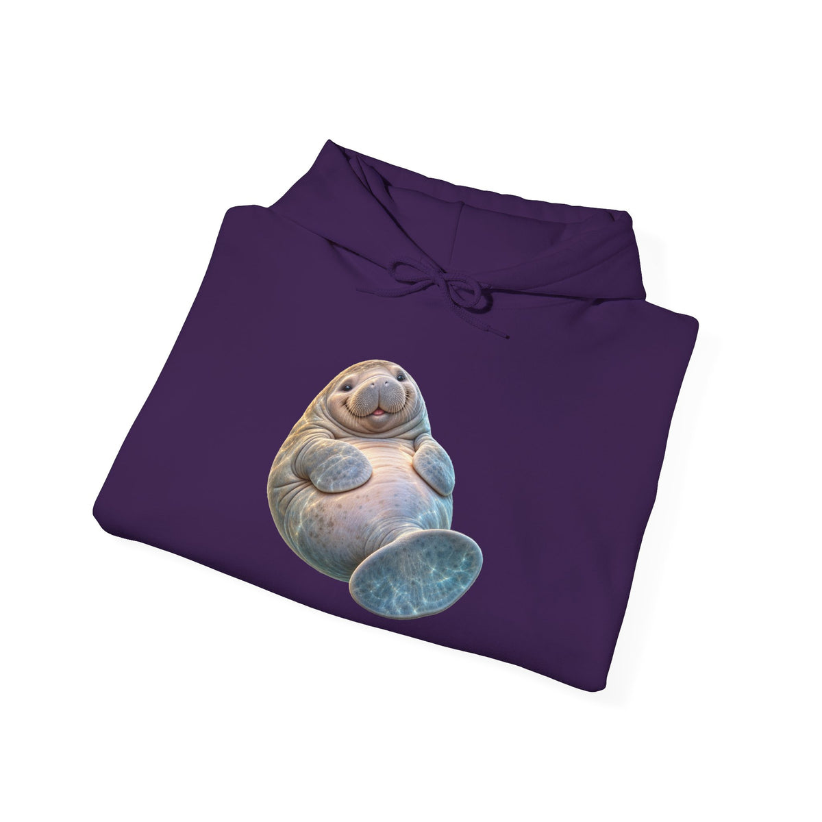 Plump Manatee Paddle Float Pullover Hoodie