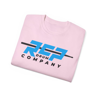 RCP Drum Company T-Shirt | Blue Logo