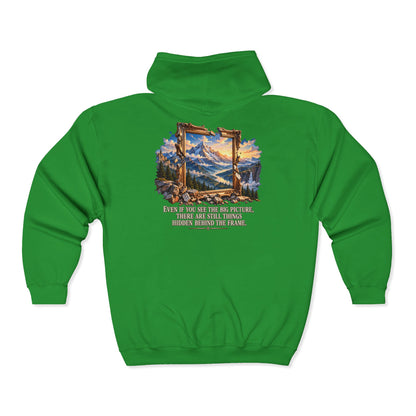 Behind the Frame – Gildan 18600 Zip-Up Hoodie | 010