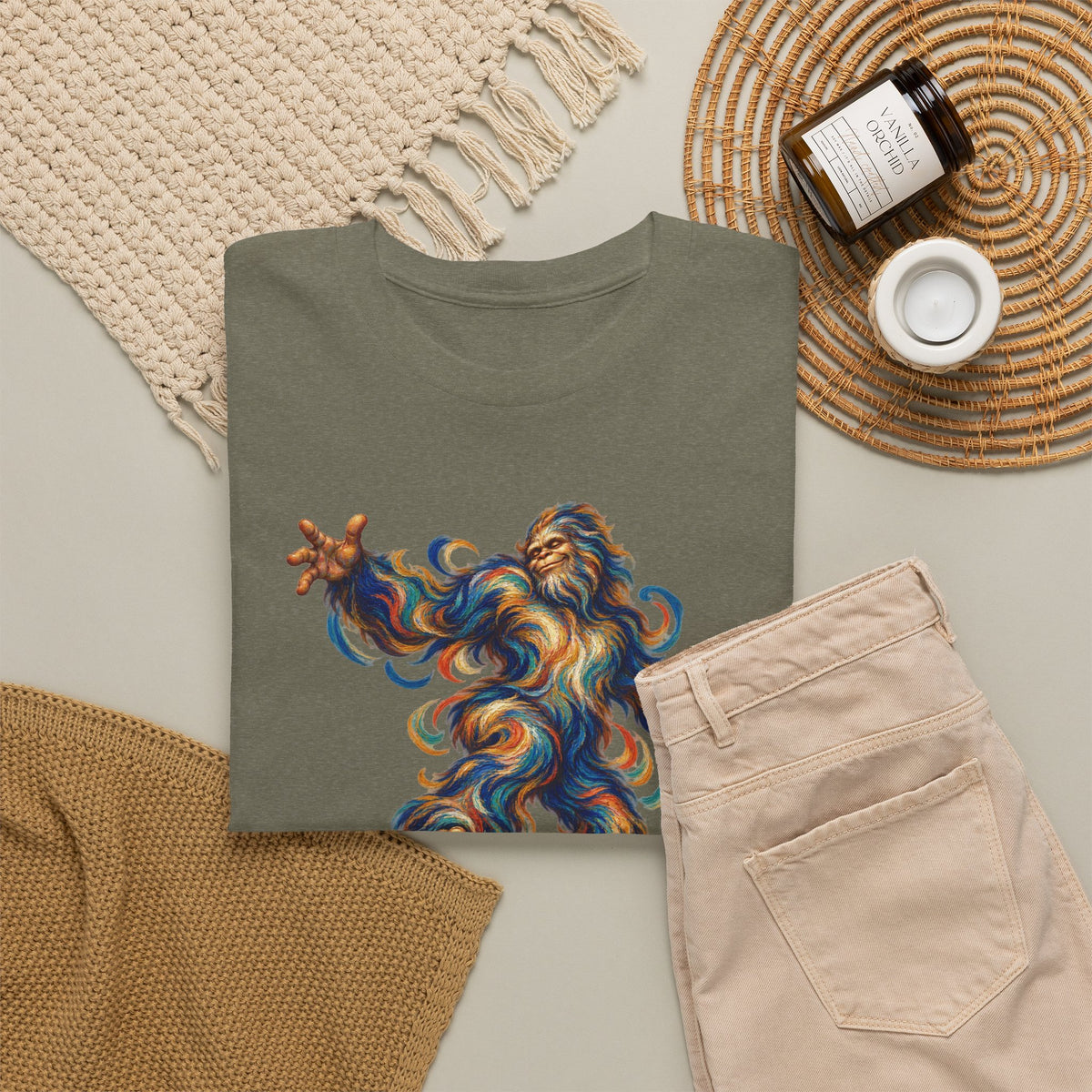 Spiral Step Bigfoot Dance T-Shirt