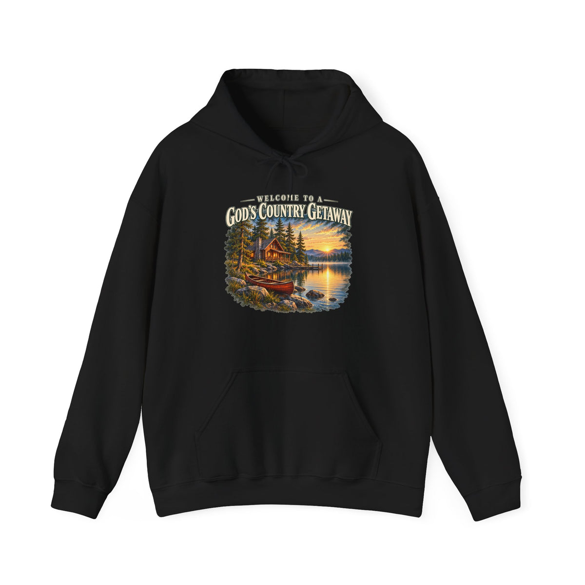 God's Country Getaway – Gildan 18500 Hoodie | 031