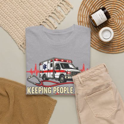 Keeping People Alive — Color – Gildan 5000 T-Shirt | 174-R1