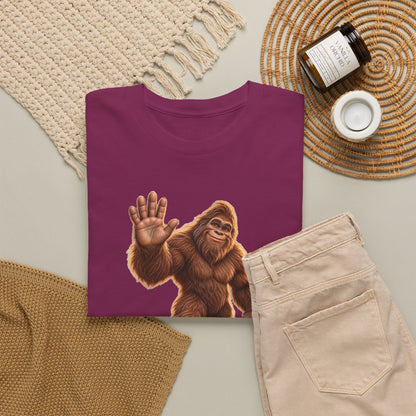 Friendly Sasquatch High Five T-Shirt