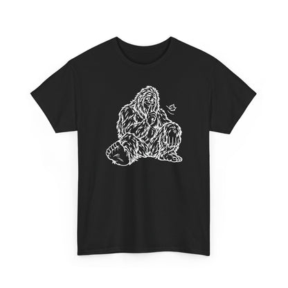 Shh, Friendly Bigfoot in the Forest T-Shirt
