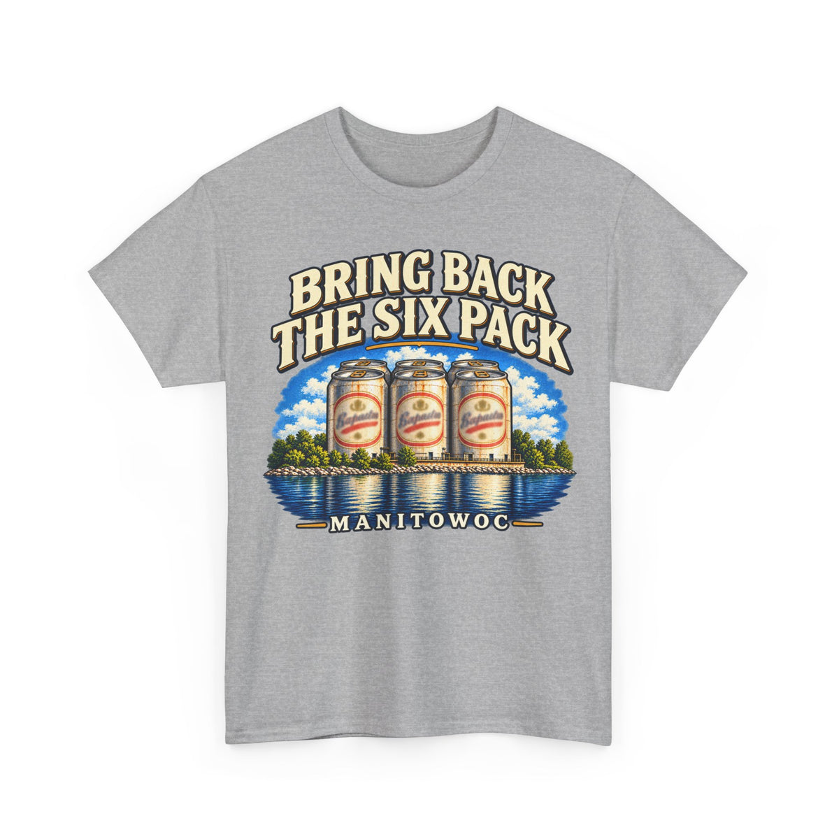Bring Back the Six Pack Color – Gildan 5000 T-Shirt | 263-R1-v2