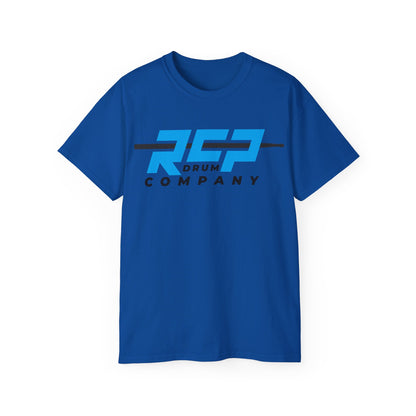 RCP Drum Company T-Shirt | Blue Logo