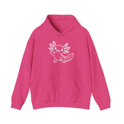 Little Wave Axolotl Pullover Hoodie