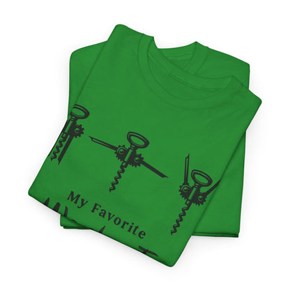 My Favorite Workout - Corkscrew T-Shirt | Unisex Graphic Tee