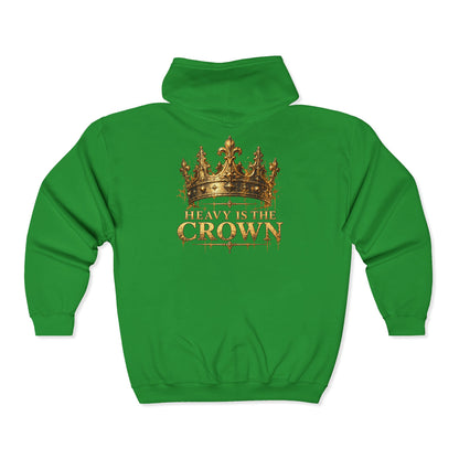 Heavy Is the Crown – Gildan 18600 Zip-Up Hoodie | 025