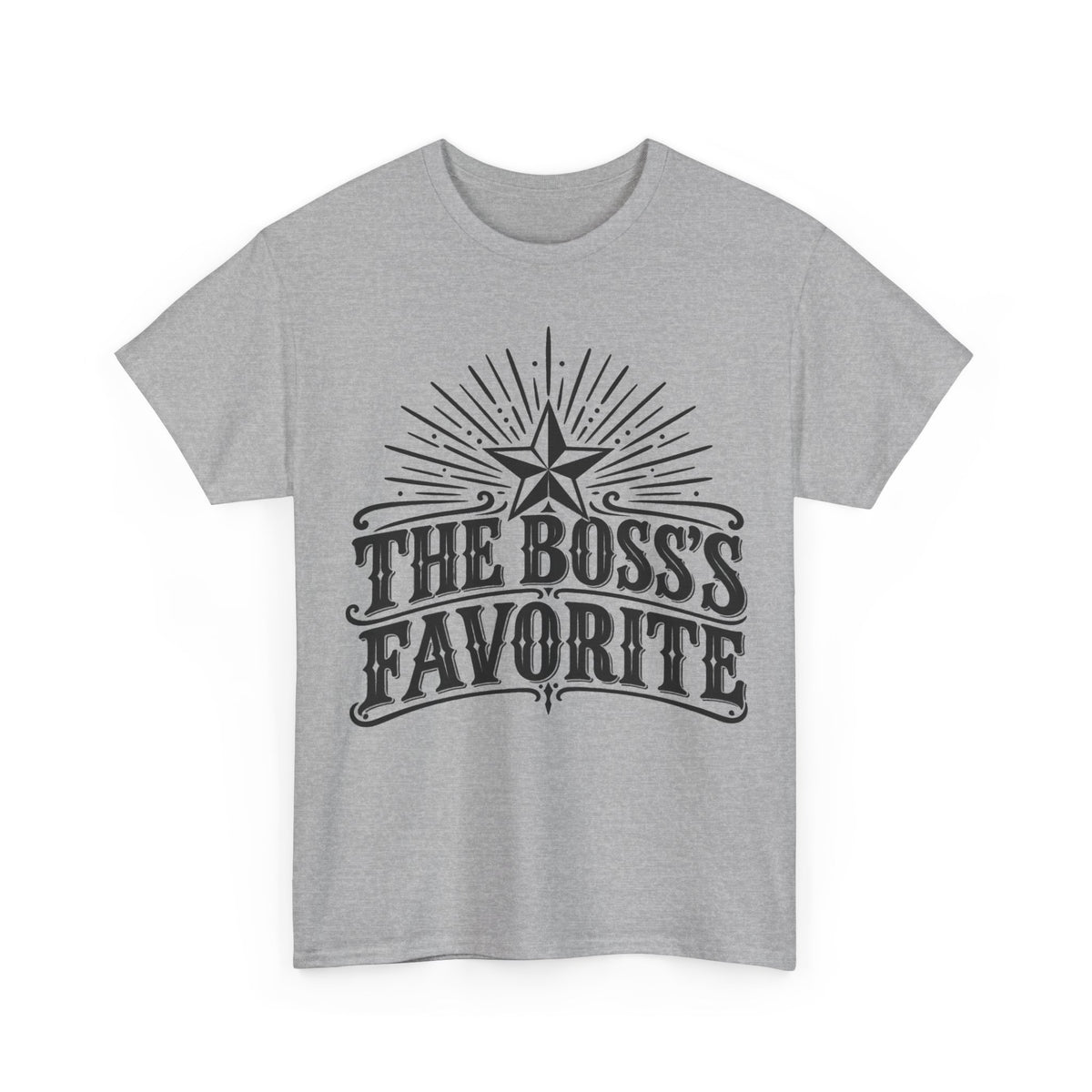 The Boss's Favorite – One-Color Gildan 5000 T-Shirt | 089a-v2
