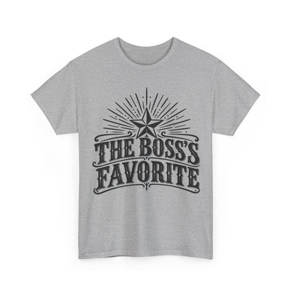 The Boss's Favorite – One-Color Gildan 5000 T-Shirt | 089a-v2