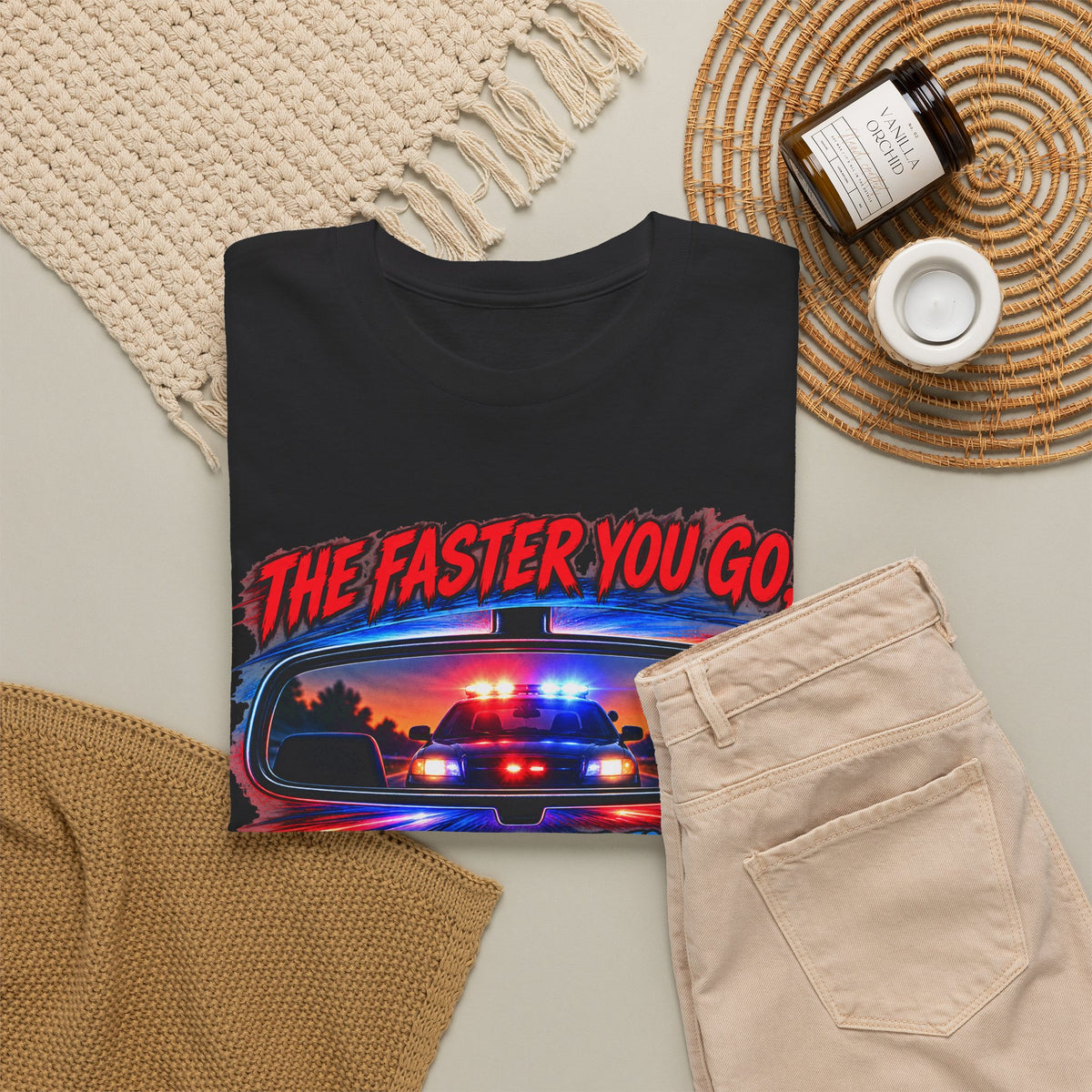 The Faster You Go – Gildan 5000 T-Shirt | 110