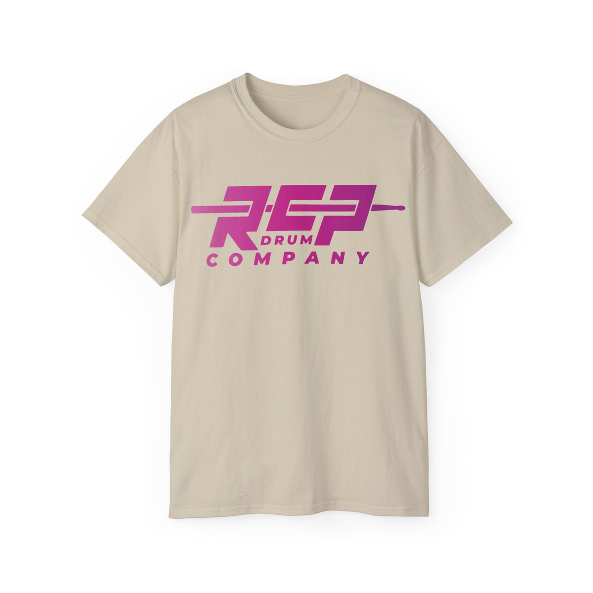 RCP Drum Company T-Shirt | Pink Logo