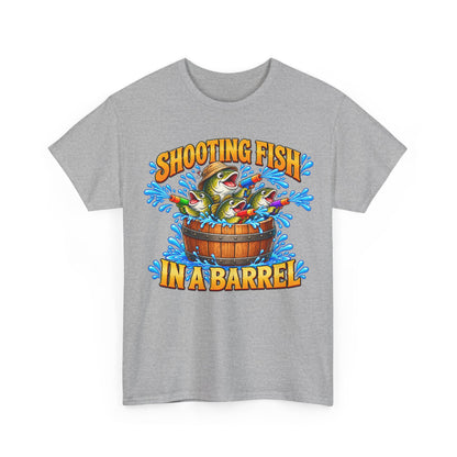 Shooting Fish in a Barrel – Gildan 5000 T-Shirt | 319-R1
